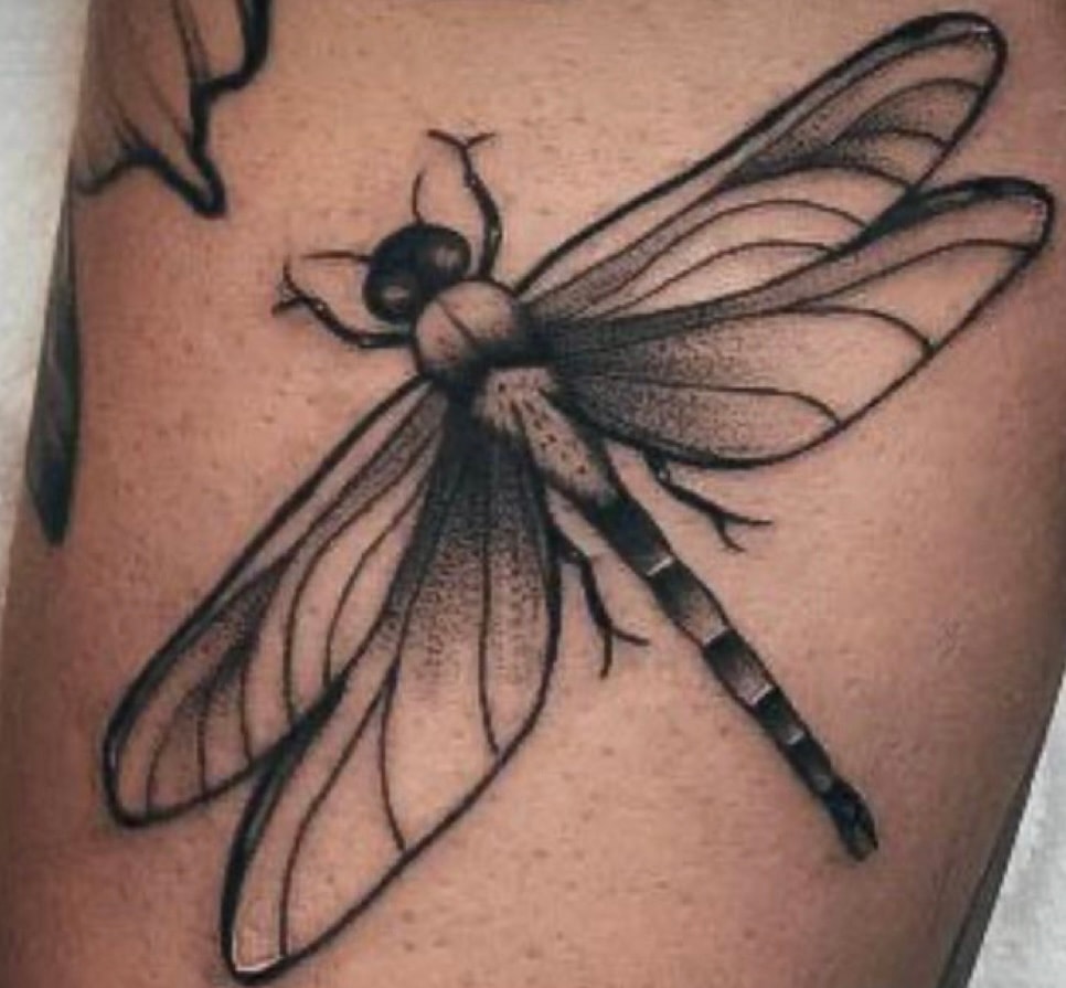Dragonfly tattoo