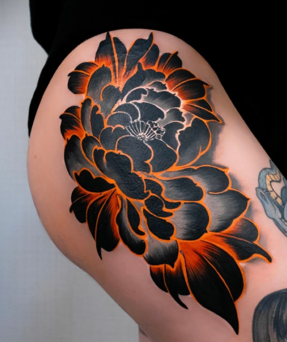 Gorilla hand tattoo